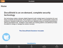 Tablet Screenshot of docushield.com